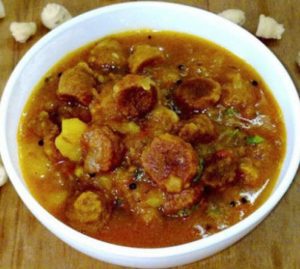 A Common Aloo Badi Recipe