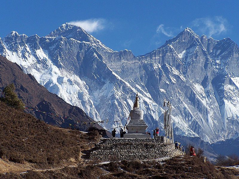 View From Sagarmatha National Park Nepal