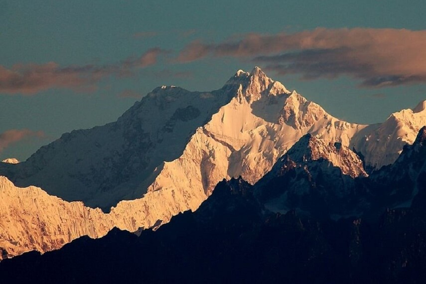 View Of Kanchenjunga From Chotta Mangwa