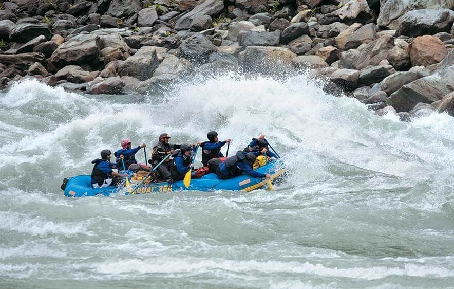 Rafting In Aalo Arunachal Pradesh