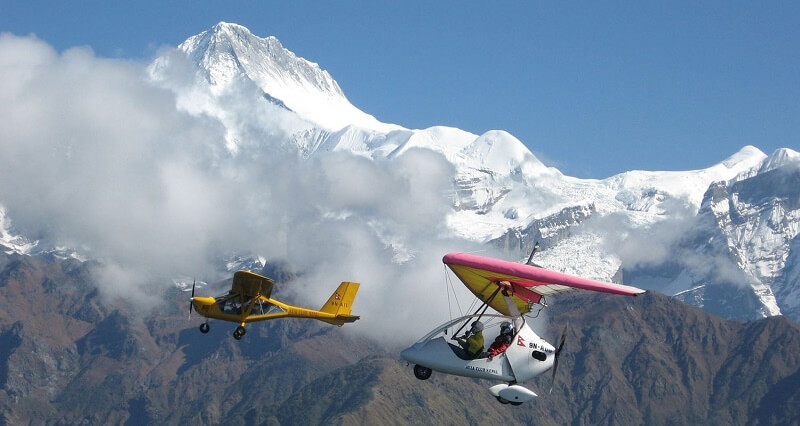 Ultralight Flight In Nepal
