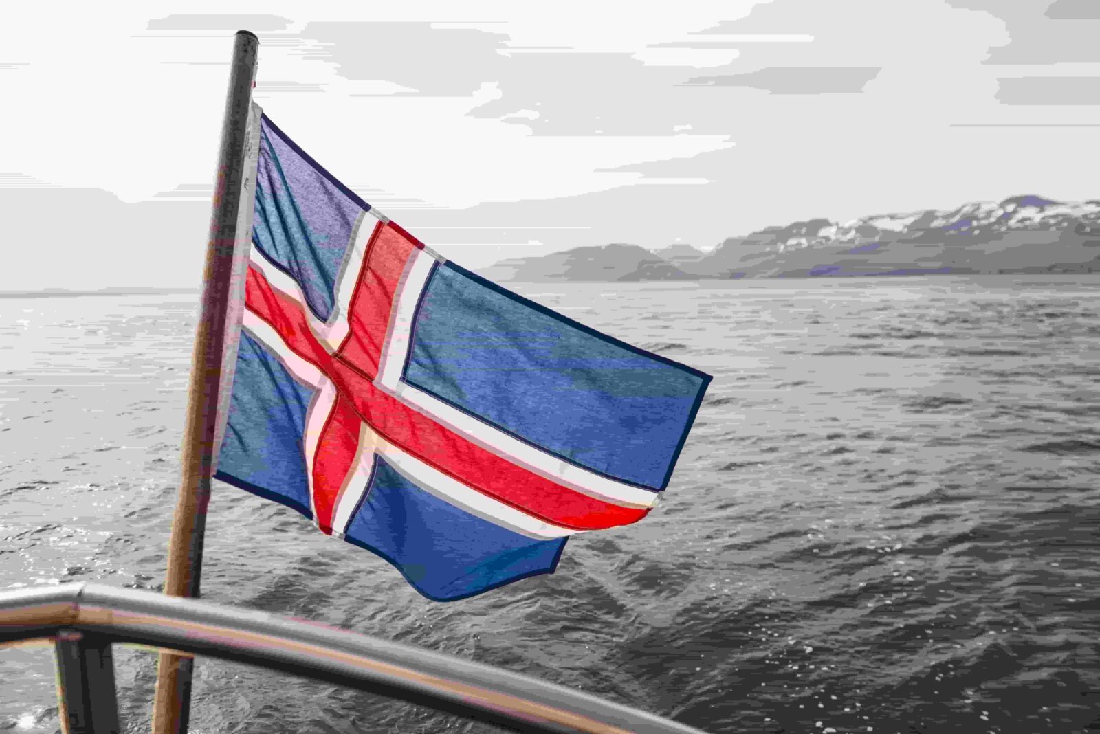 Iceland Flag, Language