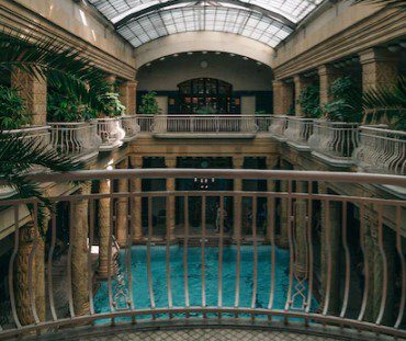 Do not overlook Hungary's thermal baths such as this one