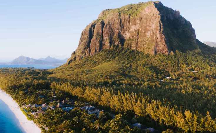 A Mauritius Mountain